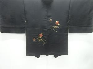 小槌模様刺繍絵羽織